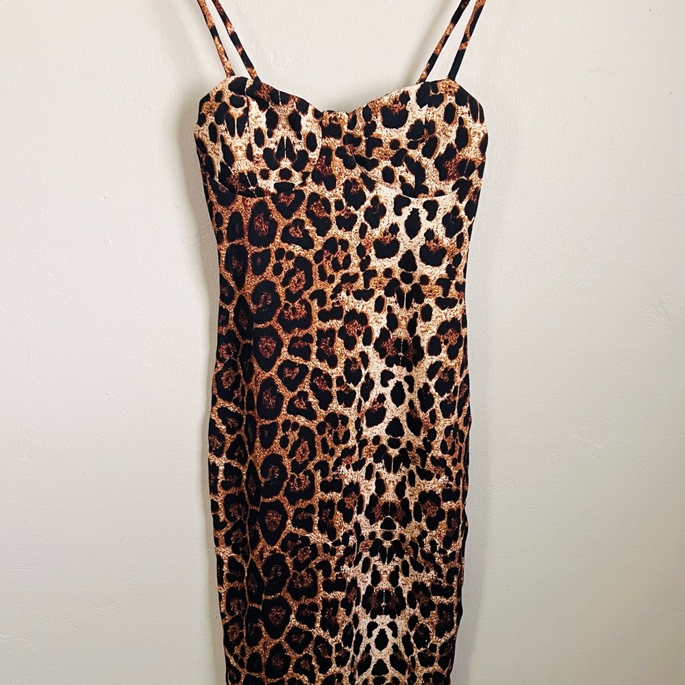 Privy Leopard Print Dress